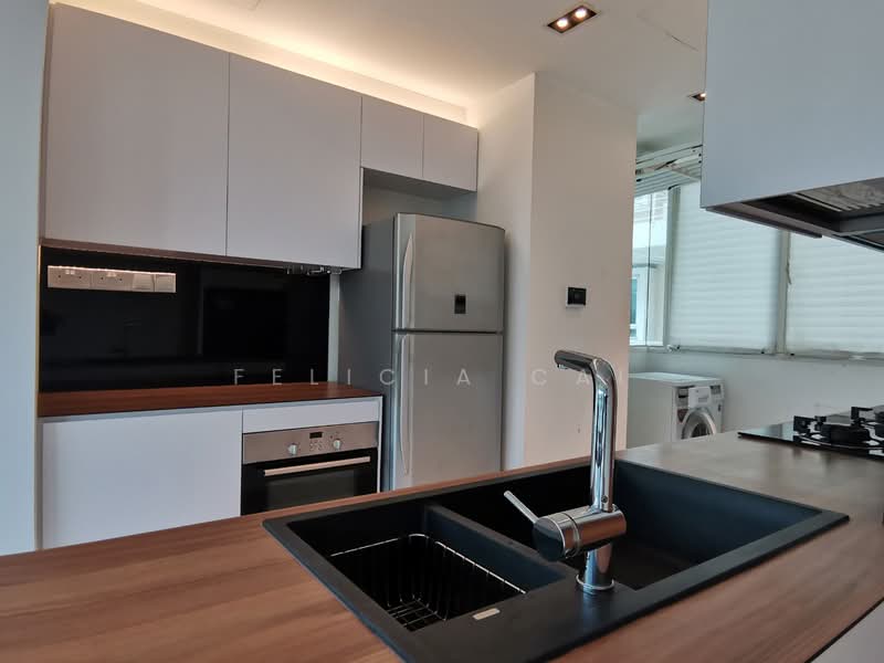 Goldenhill Park Condo, 66 Mei Hwan Drive, 2 Bedrooms, 926 sqft, Condominium For Rent, by Felicia Cai, 500100675 - Kitchen - PropertyGuru.com.sg