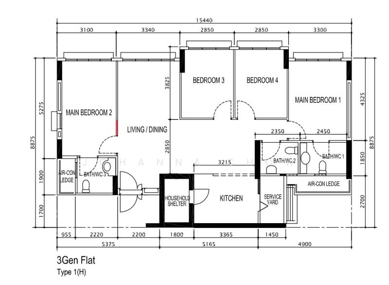 216A Boon Lay View, 216A Boon Lay Avenue, 4 Bedrooms, 1,237 sqft, HDB Flat For Sale, by Johanna Chow, 500100677 - PropertyGuru.com.sg