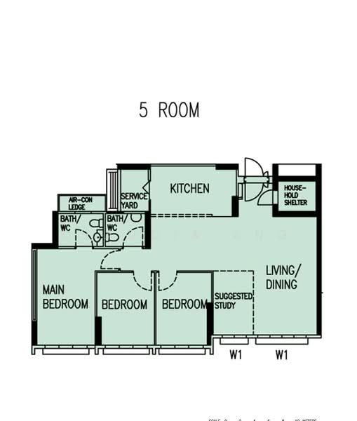 674A Fern Grove @ Yishun, 674A Yishun Avenue 4, 3 Bedrooms, 1,206 sqft, HDB Flat For Sale, by Claudia Ang, 500100685 - PropertyGuru.com.sg