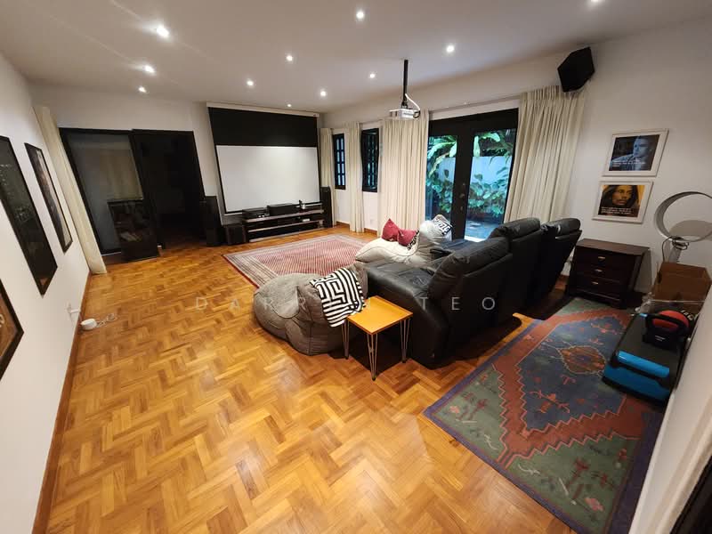 ❤️ Beautifully Maintained & Very Private Good Class Bungalow ❤️, , 6 Bedrooms, 8,000 sqft, Good Class Bungalow For Rent, by Darren Teo, 500100697 - Entertainment Room - PropertyGuru.com.sg