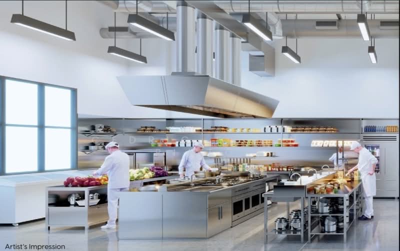 SmartFood@Mandai, 10 Mandai Estate, 1,873 sqft, Factory / Workshop (B2) For Sale, by Cedric Edwin Pinto, 500100727 - Kitchen - CommercialGuru.com.sg