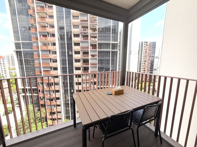 Riverfront Residences, 41 Hougang Avenue 7, 2 Bedrooms, 614 sqft, Condominium For Sale, by Nicole Lim, 500100729 - Balcony - PropertyGuru.com.sg