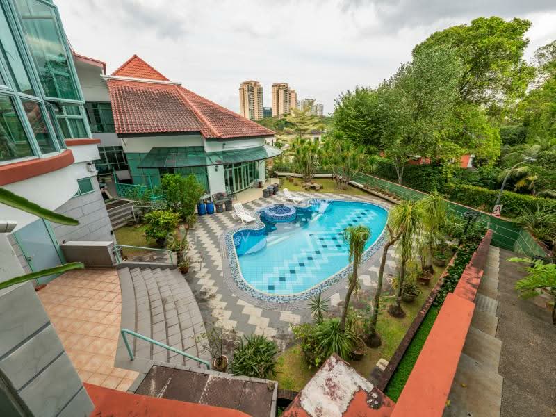 Caldecott Hill Estate, Olive Road, 6 Bedrooms, 7,000 sqft, Good Class Bungalow For Sale, by Steve Teo, 500100751 - Exterior - PropertyGuru.com.sg