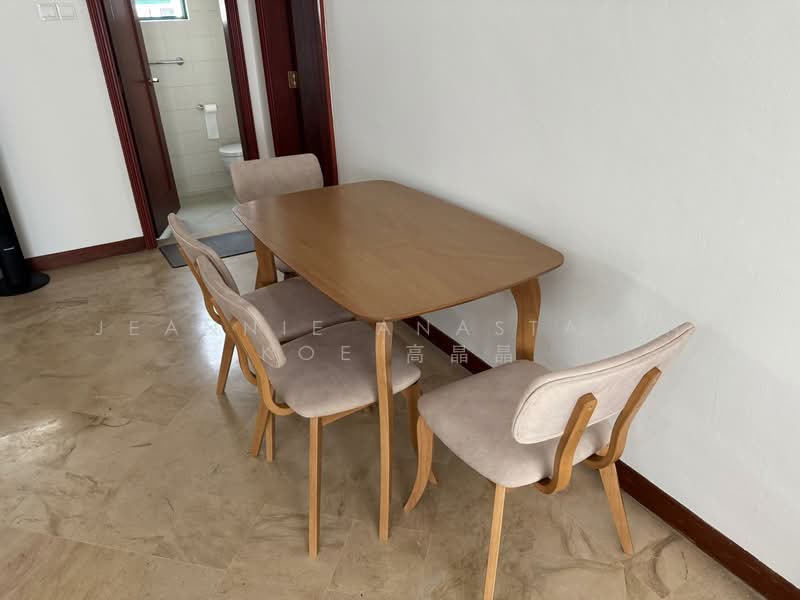 J C Draycott, 34 Draycott Drive, 2 Bedrooms, 796 sqft, Apartment For Rent, by Jeannie Anastasia Koe 高晶晶, 500100757 - Dining Room - PropertyGuru.com.sg