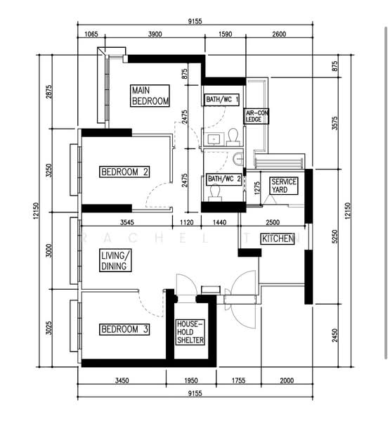 53 Strathmore Avenue, 53 Strathmore Avenue, 3 Bedrooms, 893 sqft, HDB Flat For Sale, by Rachel Tan, 500100776 - PropertyGuru.com.sg