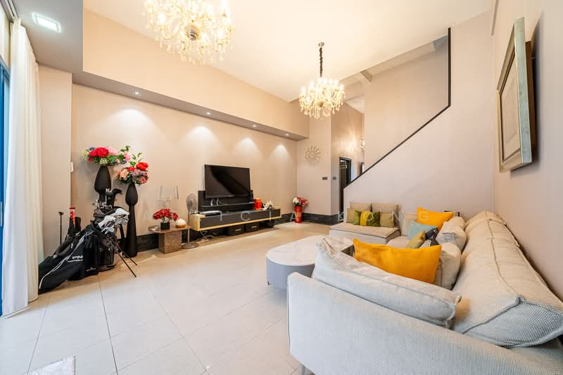 D’Manor Terraced House For Sale at S$ 3,380,000 | PropertyGuru Singapore - Living Room