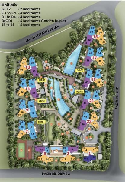 Sea Horizon Executive Condominium For Sale at S$ 1,550,000 | PropertyGuru Singapore - Site Plan