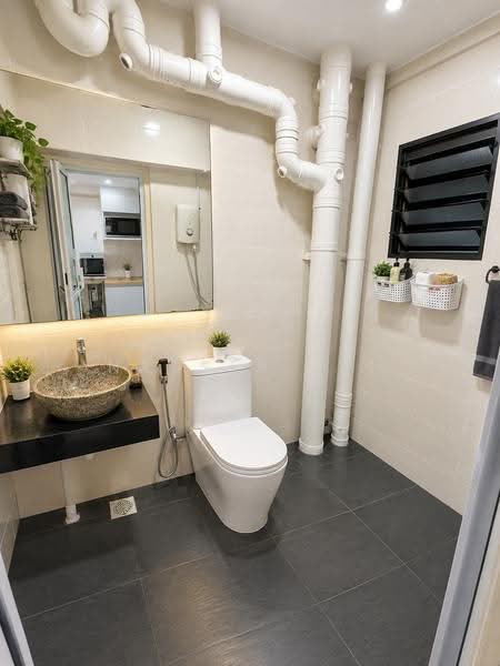 188A Rivervale Drive, 188A Rivervale Drive, Hougang / Punggol / Sengkang, 3 Bedrooms, 1,237 sqft, HDB Flat For Sale, by Nasser A L, 500100882 - Bathroom - PropertyGuru.com.sg