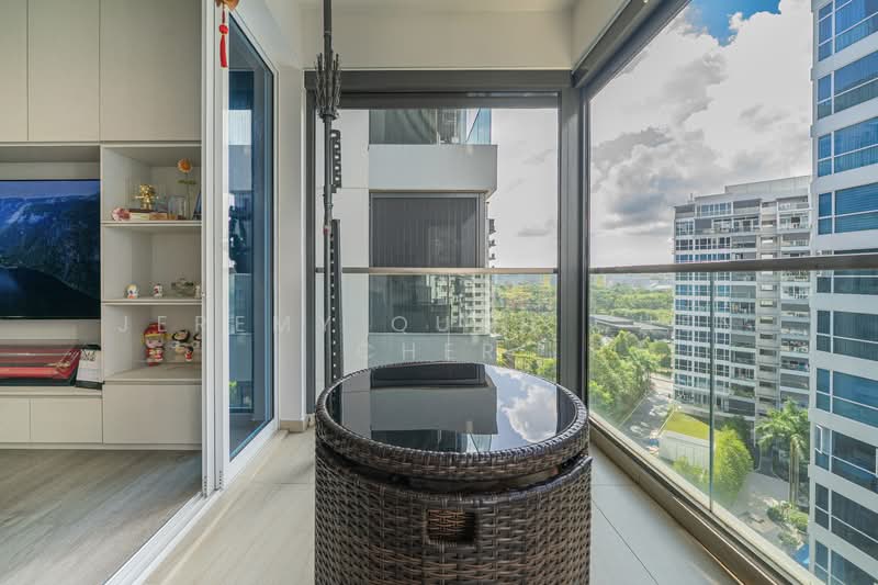 The Tampines Trilliant, 25 Tampines Central 7, 3 Bedrooms, 872 sqft, Executive Condominium For Sale, by Jeremy Quah Chen Cher, 500100941 - Balcony - PropertyGuru.com.sg