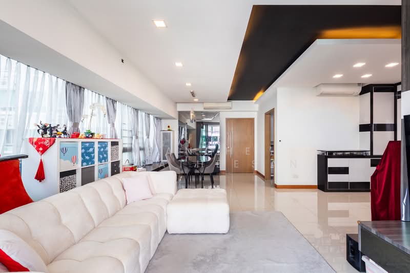 Waterfront Waves Condominium For Sale at S$ 2,250,000 | PropertyGuru Singapore - Living Room