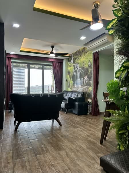 A Treasure Trove, 70 Punggol Walk, 3 Bedrooms, 1,206 sqft, Condominium For Rent, by Queen Sie, 500101009 - Living Room - PropertyGuru.com.sg