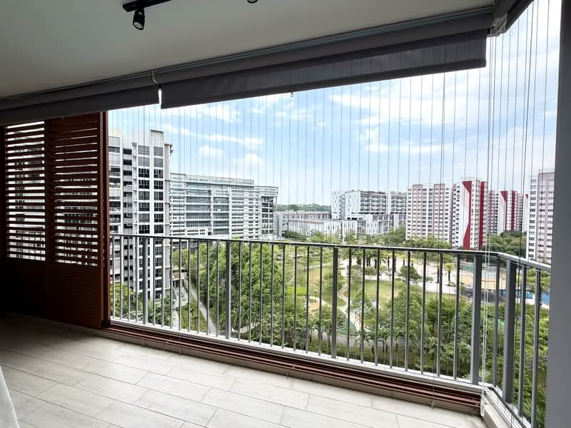Parc Life, 25 Sembawang Crescent, 4 Bedrooms, 1,281 sqft, Executive Condominium For Sale, by Clarie Lim, 500101012 - Balcony - PropertyGuru.com.sg