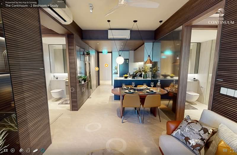 The Continuum Condominium For Sale at S$ 2,000,000 | PropertyGuru Singapore - Living Room