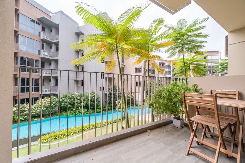 The Watergardens at Canberra Condominium For Sale at S$ 1,190,000 | PropertyGuru Singapore - Balcony