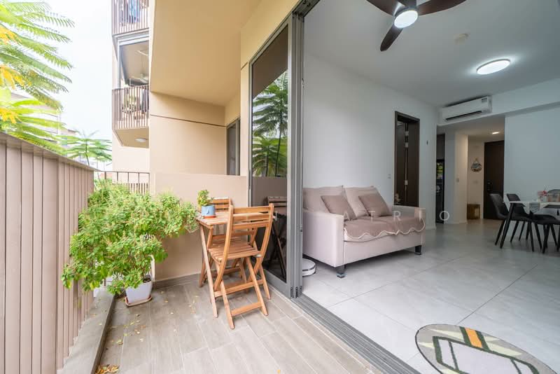 The Watergardens at Canberra Condominium For Sale at S$ 1,190,000 | PropertyGuru Singapore - Balcony