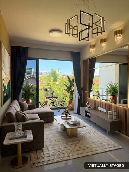 The Watergardens at Canberra Condominium For Sale at S$ 2,398,888 | PropertyGuru Singapore - Living Room