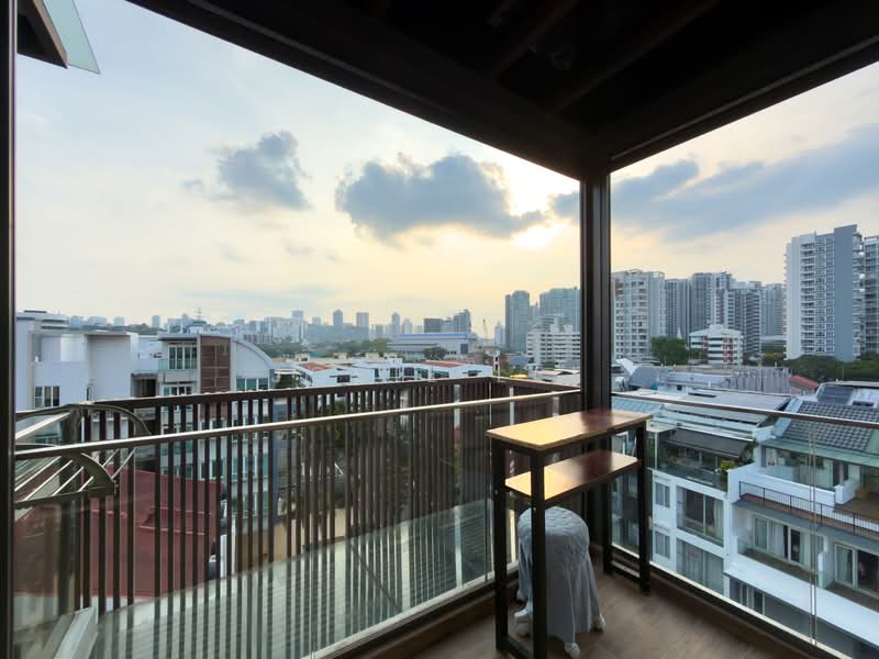 The Urbanite Condominium For Sale at S$ 1,999,999 | PropertyGuru Singapore - Balcony