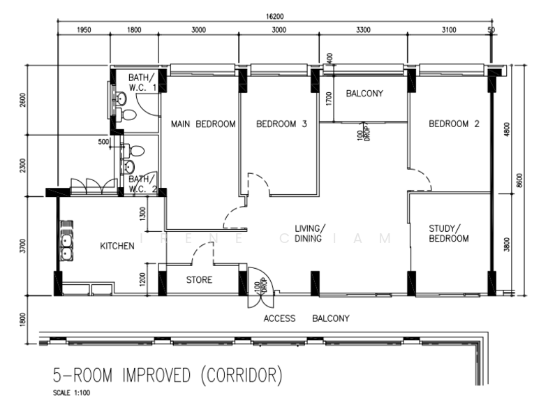 553 Pasir Ris Street 51, 553 Pasir Ris Street 51, 3 Bedrooms, 1,324 sqft, HDB Flat For Sale, by Irene Chiam, 500101288 - PropertyGuru.com.sg
