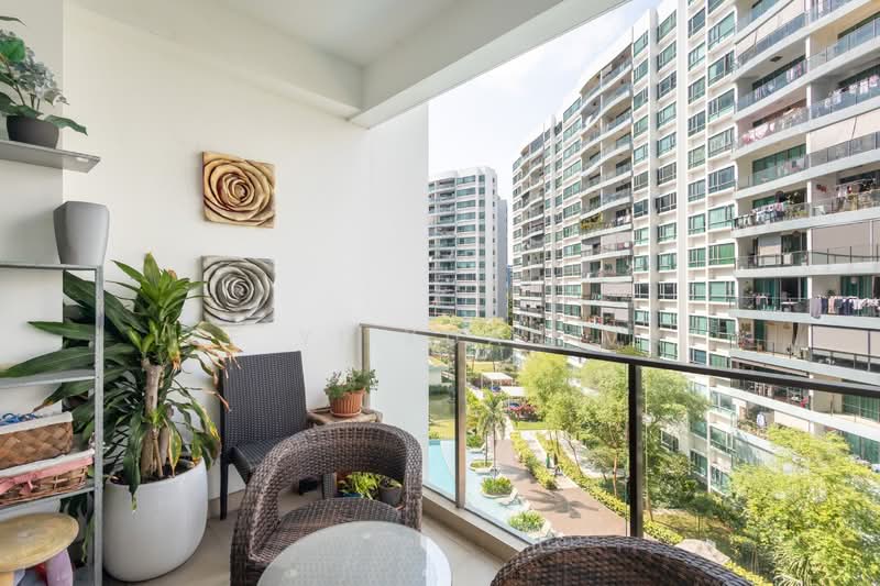 Waterfront Waves Condominium For Sale at S$ 2,199,999 | PropertyGuru Singapore - Balcony