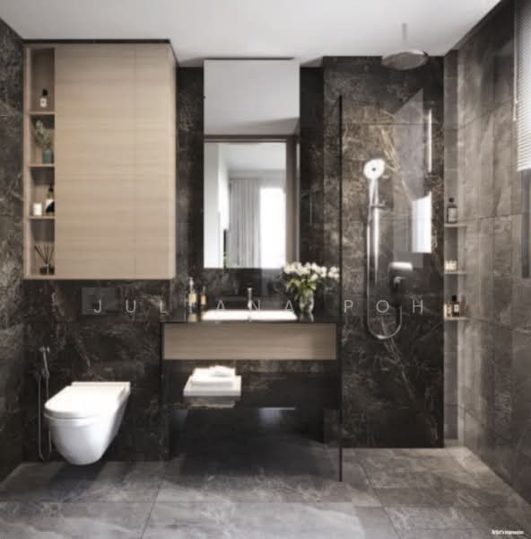 Ocho, 27 Lorong 32 Geylang, 3 Bedrooms, 1,001 sqft, Condominium For Sale, by Juliana Poh, 500101419 - Bathroom - PropertyGuru.com.sg