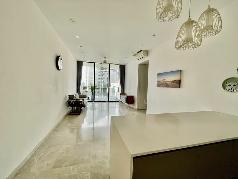 The Crest, 101 Prince Charles Crescent, 4 Bedrooms, 1,518 sqft, Condominium For Rent, by Angel Luo, 500101420 - Living Room - PropertyGuru.com.sg