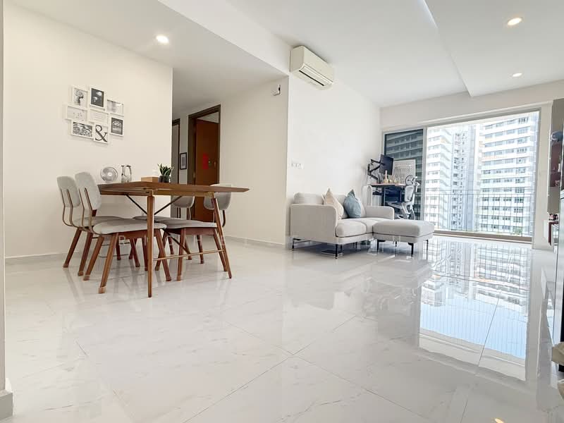 CityLife @ Tampines, 51 Tampines Central 7, 3 Bedrooms, 1,195 sqft, Executive Condominium For Sale, by Richelle Chua, 500101423 - Living Room - PropertyGuru.com.sg