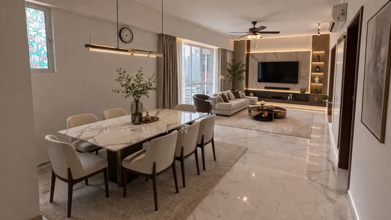 Alessandrea, 31 Alexandra Road, 3 Bedrooms, 1,098 sqft, Apartment For Sale, by Luqman Hakim, 500101424 - Living Room - PropertyGuru.com.sg
