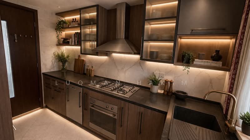 Alessandrea, 31 Alexandra Road, 3 Bedrooms, 1,098 sqft, Apartment For Sale, by Luqman Hakim, 500101424 - Kitchen - PropertyGuru.com.sg