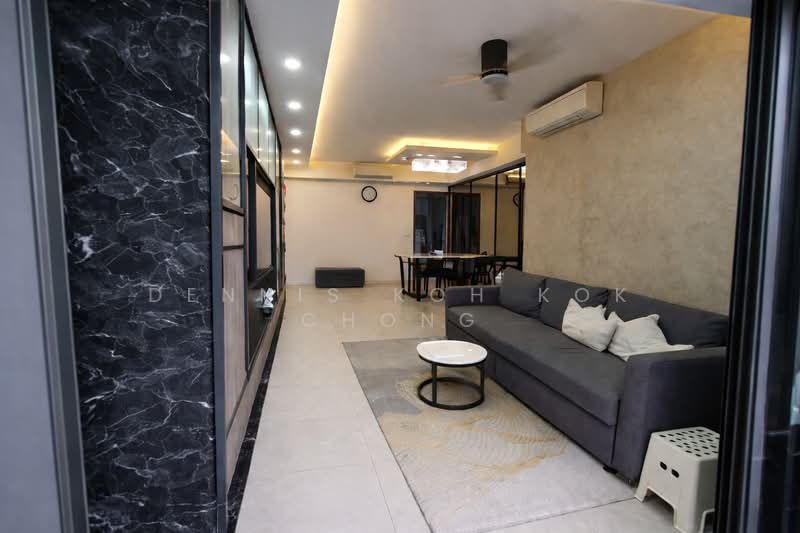 iNz Residence, 64 Choa Chu Kang Avenue 5, 3 Bedrooms, 990 sqft, Condominium For Sale, by Dennis Koh Kok Chong, 500101440 - Living Room - PropertyGuru.com.sg