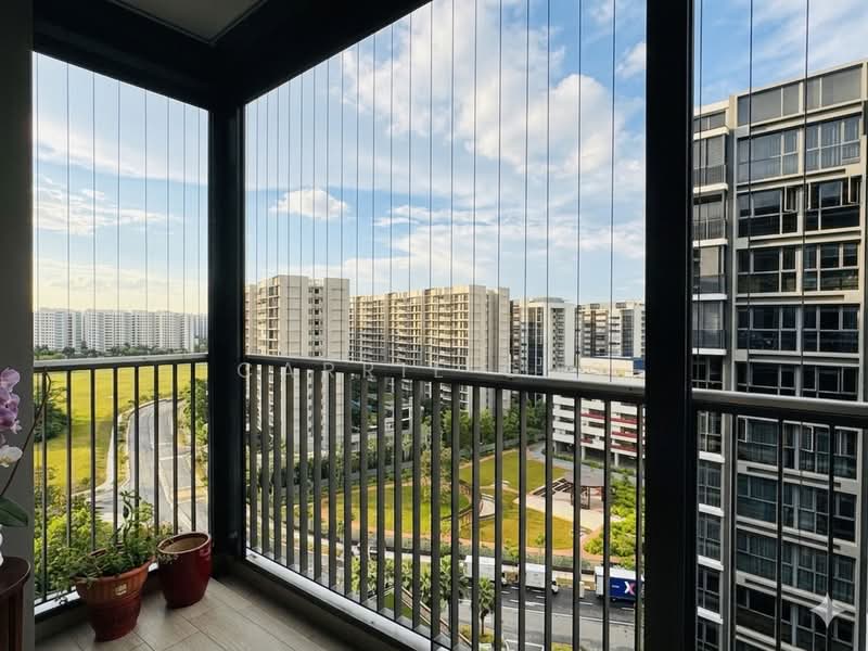 Bellewaters, 11 Anchorvale Crescent, 4 Bedrooms, 1,163 sqft, Executive Condominium For Sale, by Carrie Guo, 500101476 - Balcony - PropertyGuru.com.sg