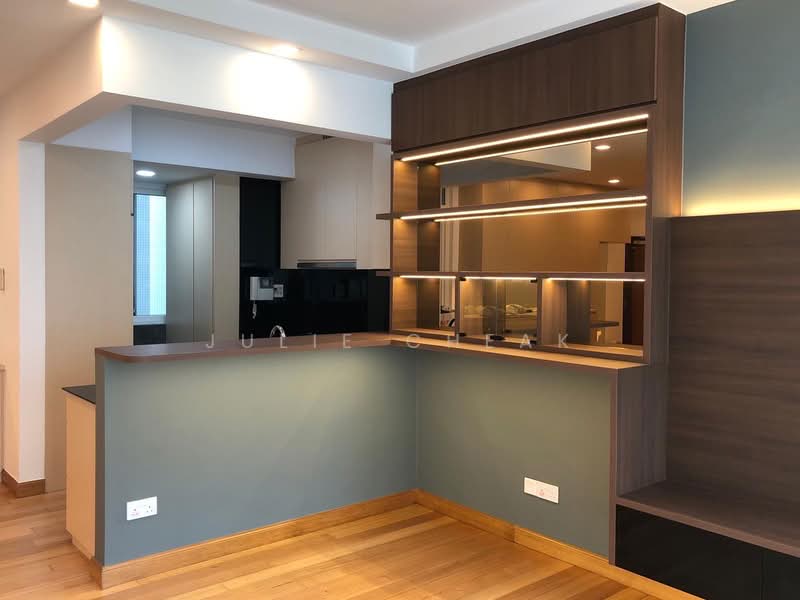 Robertson 100, 100 Robertson Quay, 2 Bedrooms, 936 sqft, Apartment For Rent, by Julie Cheak, 500101499 - Kitchen Area Open Concept  - PropertyGuru.com.sg