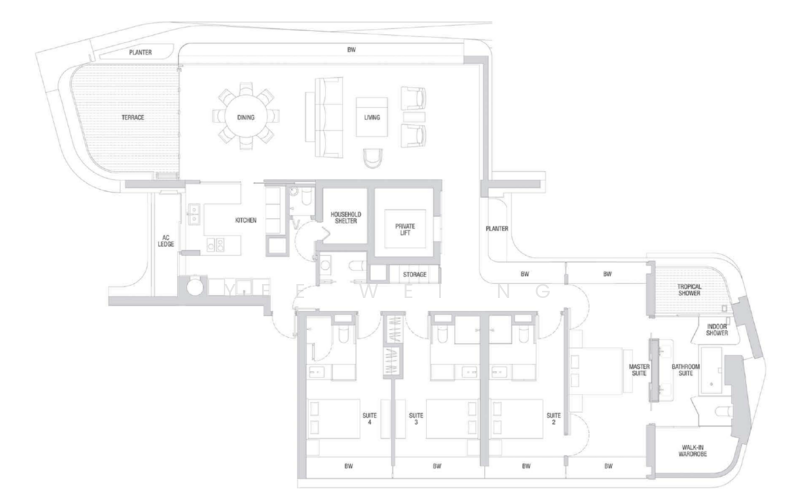 阿摩园(Ardmore Residence)高端租赁 ☎️ 8321.8433, , 4 Bedrooms, 3,186 sqft, Condominium For Rent, by Yee Wei Ng, 500101530 - PropertyGuru.com.sg