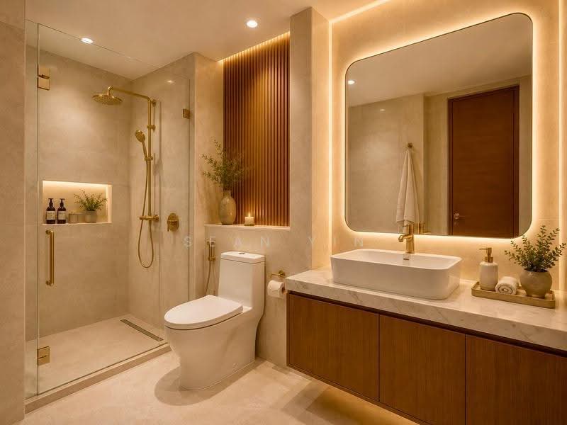 Lilydale, 550 Yishun Ave 6, Sembawang / Yishun, 3 Bedrooms, 2,153 sqft, Condominium For Sale, by Sean Yin, 500101536 - Bathroom - PropertyGuru.com.sg