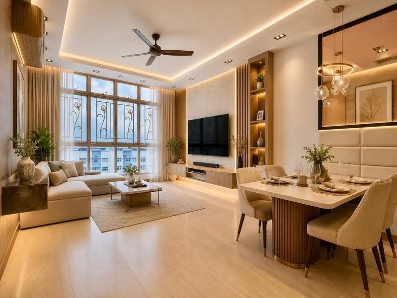 Lilydale, 550 Yishun Ave 6, Sembawang / Yishun, 3 Bedrooms, 2,153 sqft, Condominium For Sale, by Sean Yin, 500101536 - Living Room - PropertyGuru.com.sg