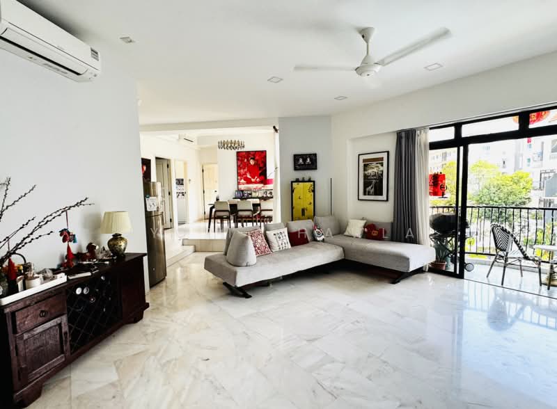 Renovated 3-Bedroom in the Heart of D15. 1,430 sqft of Space, Light and Breeze — Move In ready, , 3 Bedrooms, 1,430 sqft, Apartment For Rent, by Jyoti Chawla, 500101551 - Living Room - PropertyGuru.com.sg