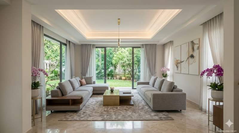 ⭐️Attractive Price⭐️1km RGPS⭐️Flat Land⭐️Fiona Yin 8218☎️5108, Watten Drive, Watten Rise, Watten Heights, Watten Estate Road, Watten Park, 6 Bedrooms, 7,500 sqft, Detached House For Sale, by Fiona Yin, 500101610 - Living Room-After - PropertyGuru.com.sg