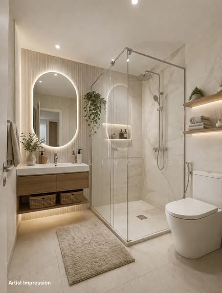 138 Petir Road HDB Flat For Sale at S$ 868,000 | PropertyGuru Singapore - Bathroom