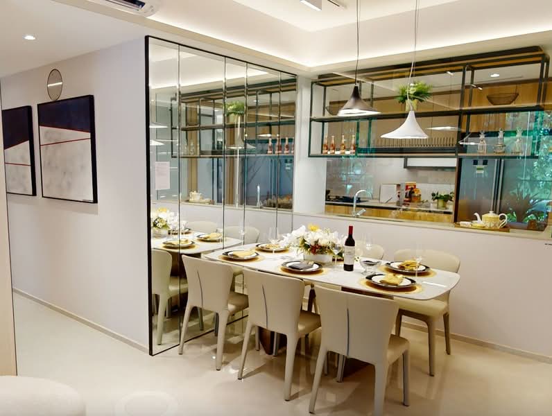 Tengah Garden Residences, Tengah Garden Avenue, 4 Bedrooms, 1,249 sqft, Condominium For Sale, by Helen Yap, 500101651 - Dining Room - PropertyGuru.com.sg