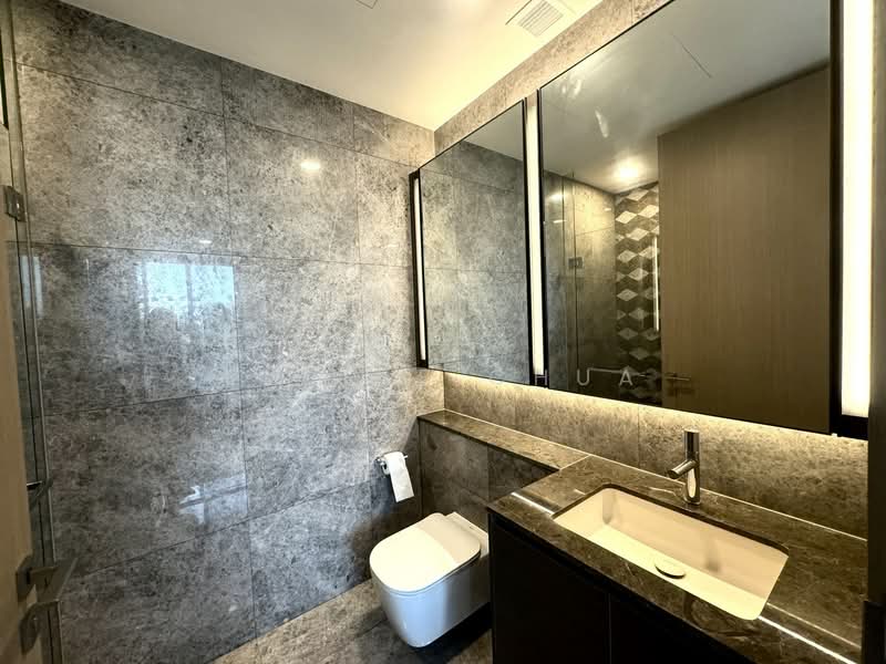 Leedon Green, 32 Leedon Heights, 1 Bedroom, 581 sqft, Condominium For Rent, by Elaine Chua, 500101697 - Bathroom - PropertyGuru.com.sg