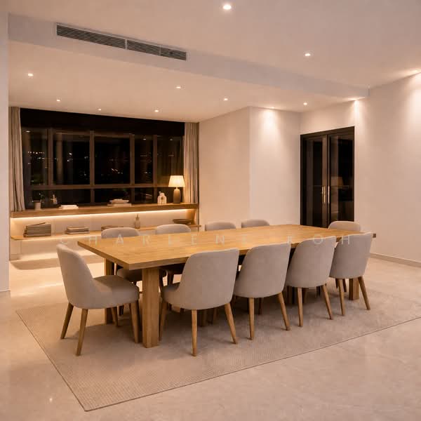 Rivergate, 97 Robertson Quay, 4 Bedrooms, 2,077 sqft, Condominium For Rent, by Charlene Koh, 500101739 - Dining Room - PropertyGuru.com.sg