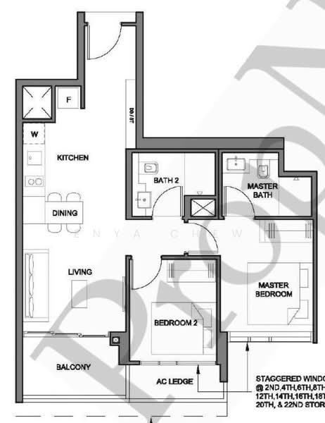 Parc Clematis, 8A Jalan Lempeng, 2 Bedrooms, 721 sqft, Condominium For Sale, by Enya Chew, 500101780 - PropertyGuru.com.sg