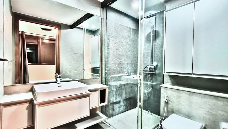 Kandis Residence, 2 Kandis Link, 1 Bedroom, 496 sqft, Condominium For Sale, by Tina Lee, 500101839 - Bathroom - PropertyGuru.com.sg