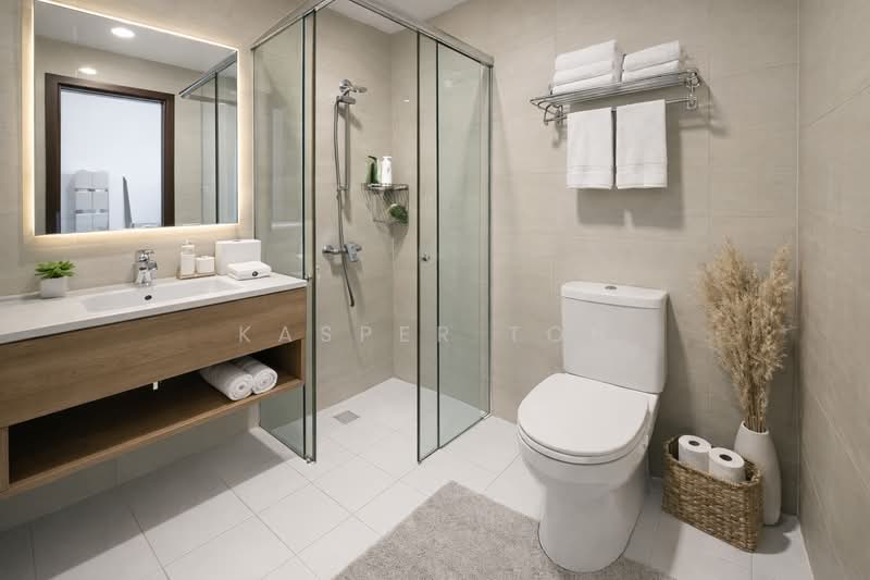 Suites@Changi, 226 Changi Road, 1 Bedroom, 409 sqft, Apartment For Sale, by Kasper Toh, 500101864 - Bathroom - PropertyGuru.com.sg