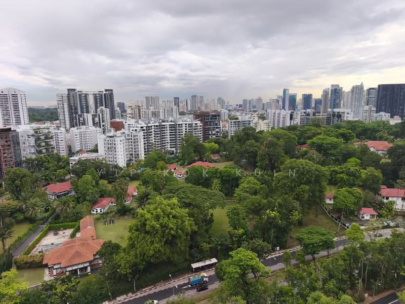 The Draycott, 50 Draycott Park, 3 Bedrooms, 2,637 sqft, Condominium For Sale, by Yip Kok Kuin, 500101888 - view from living - PropertyGuru.com.sg