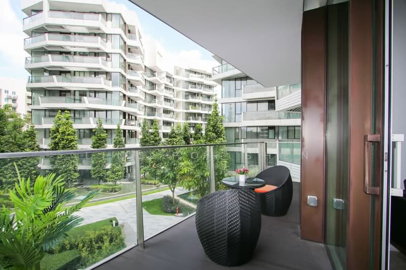 Corals at Keppel Bay, 1 Keppel Bay Drive, 3 Bedrooms, 1,259 sqft, Condominium For Rent, by Ling Poh Shen, 500101889 - Balcony - PropertyGuru.com.sg