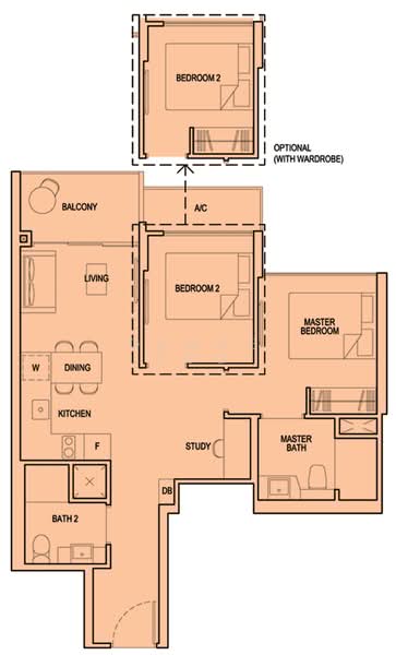 Grandeur Park Residences, 1 Bedok South Avenue 3, 2 Bedrooms, 667 sqft, Condominium For Rent, by Grace Foo, 500101897 - PropertyGuru.com.sg