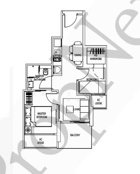 One Dusun Residences, 1 Jalan Dusun, 2 Bedrooms, 484 sqft, Condominium For Sale, by Katherine Ong, 500101963 - PropertyGuru.com.sg