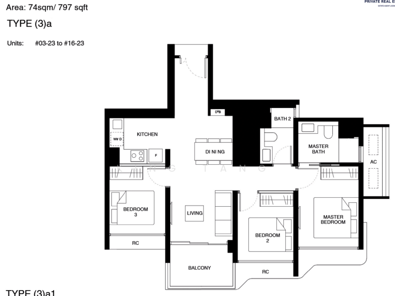 Tengah Garden Residences, Tengah Garden Avenue, 3 Bedrooms, 797 sqft, Condominium For Sale, by King Tang, 500102025 - PropertyGuru.com.sg