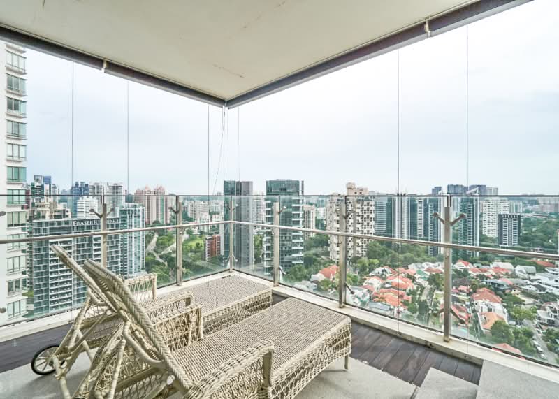 Breathtaking panoramic views /Freehold/ 4-Bed Condo, , 4 Bedrooms, 4,478 sqft, Condominium For Sale, by Homer Lau, 500102097 - Balcony - PropertyGuru.com.sg