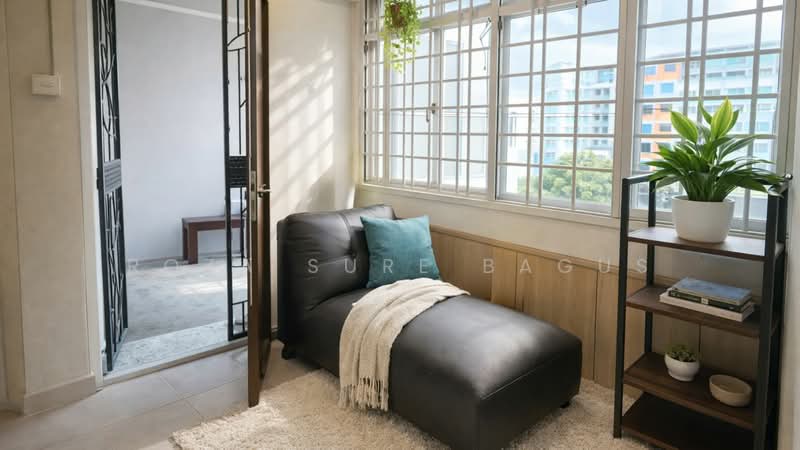 617 Woodlands Avenue 4, 617 Woodlands Avenue 4, 3 Bedrooms, 1,022 sqft, HDB Flat For Rent, by Roza Sure Bagus, 500102103 - Balcony - PropertyGuru.com.sg